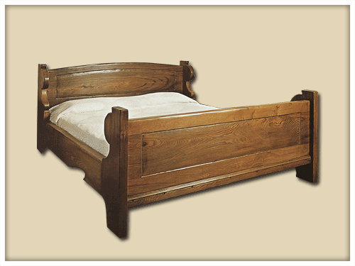 Double bed con pianale