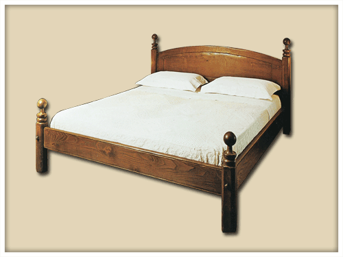 Double bed con pianale