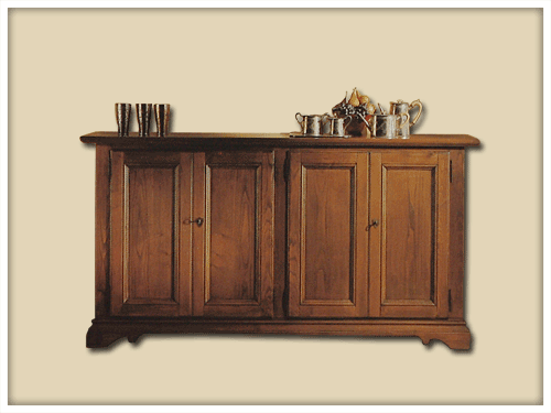 Four-door sideboard