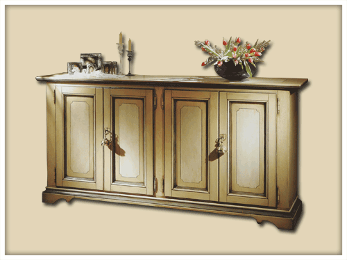 Four-door sideboard
