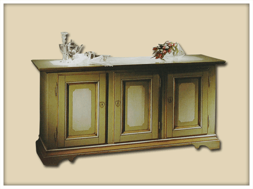 Lacquered sideboard