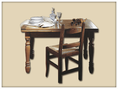 Rectangular table