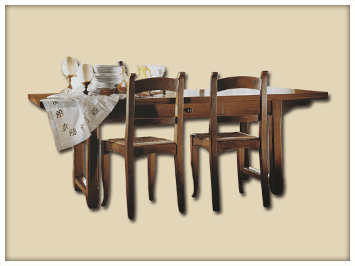 Rectangular table