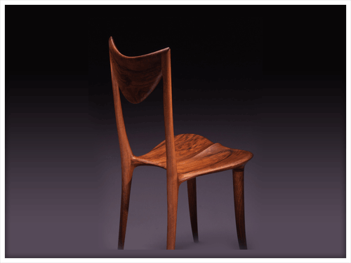 Shaped chair
