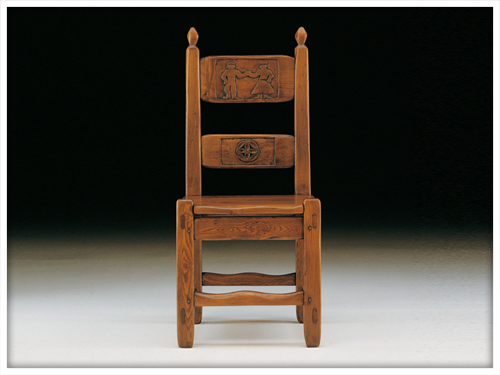 carved chair
